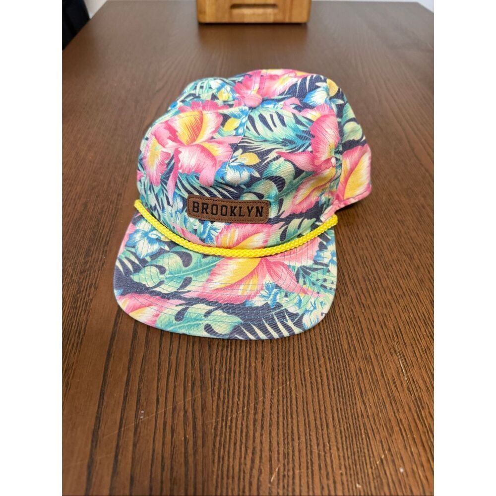 BROOKLYN HAT INDUSTRIES FLORAL PRINT
